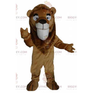 Meget vellykket Giant Brown Lion BIGGYMONKEY™ maskotkostume - Løvemasker - BIGGYMONKEY_02905 - BiggyMonkey.com