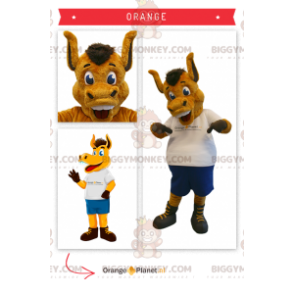 Brown Donkey Colt BIGGYMONKEY™ maskotkostume - Biggymonkey.com