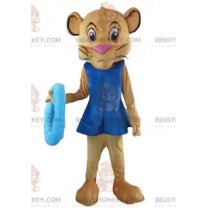 Simba Vriendin Sala Bruine Leeuwin BIGGYMONKEY™ Mascottekostuum