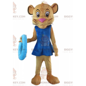 Simba Girlfriend Sala Brown Lioness BIGGYMONKEY™ Mascot Costume