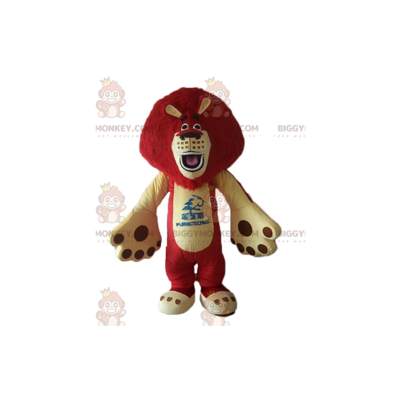 BIGGYMONKEY™ mascot costume of Alex famous lion from Madagascar