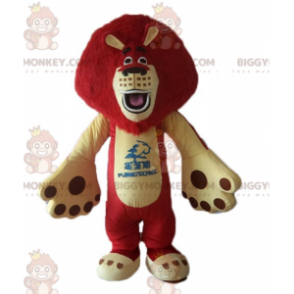 Kostým maskota BIGGYMONKEY™ slavného lva Alexe z Madagaskaru - Maskoti slavní lidé - BIGGYMONKEY_02927 - BiggyMonkey.com