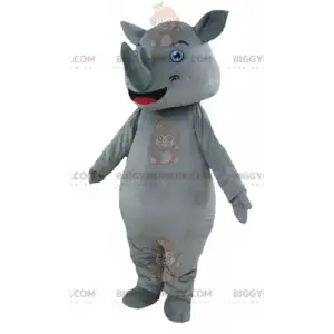 BIGGYMONKEY™ Big Awesome Giant Gray Rhinoceros Mascot Costume –
