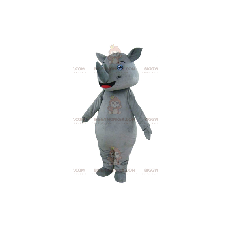 BIGGYMONKEY™ Big Awesome Giant Gray Rhinoceros Mascot Costume -