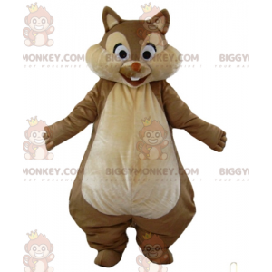 Costume de mascotte BIGGYMONKEY™ de Tic ou Tac écureuil marron