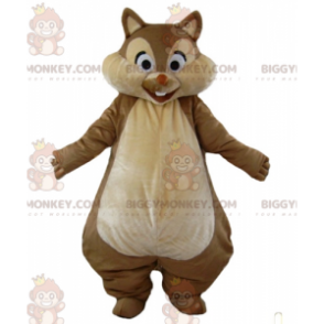 BIGGYMONKEY™ Tic or Tac Famous Brown and Tan Squirrel Mascot
