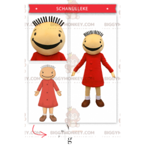 BIGGYMONKEY™ Maskottchenkostüm der Fanfreluche-Puppe von Suzy