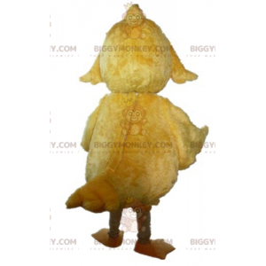Costume de mascotte BIGGYMONKEY™ de poussin jaune géant doux et