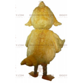 Disfraz de mascota BIGGYMONKEY™ de pollito amarillo gigante tierno y suave - BiggyMonkey.com