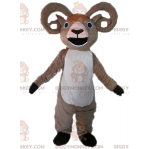 BIGGYMONKEY™ Riesiges grau-weißes