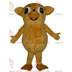 Funny Giant Beige and Brown Hedgehog BIGGYMONKEY™ Mascot