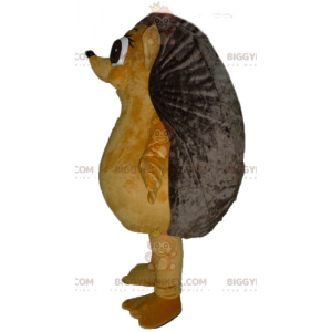 Funny Giant Beige and Brown Hedgehog BIGGYMONKEY™ Mascot