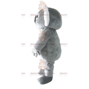 Soft Funny Plump Šedo-bílý kostým maskota koaly BIGGYMONKEY™ - Koala maskoti - BIGGYMONKEY_02979 - BiggyMonkey.com