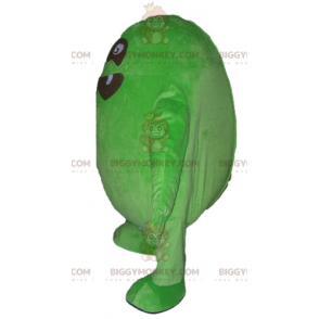 Costume de mascotte BIGGYMONKEY™ de gros monstre vert et noir drôle et original - Mascottes de monstres - BiggyMonkey.com