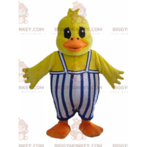 BIGGYMONKEY™ Disfraz de mascota de pollito pato amarillo con