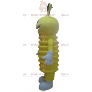 Meget smilende gul mand BIGGYMONKEY™ maskotkostume - Menneskelige maskoter - BIGGYMONKEY_02993 - BiggyMonkey.com
