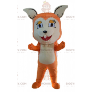 Traje de mascote BIGGYMONKEY™ bonito e cativante de raposa