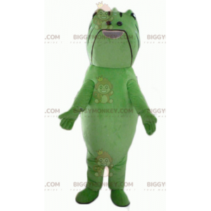 Green and Black Creature Fish BIGGYMONKEY™ Mascot Costume -