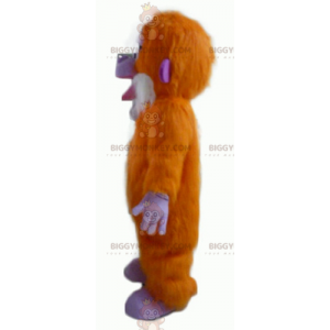 Orange Lilla og hvid alle behårede abe BIGGYMONKEY™