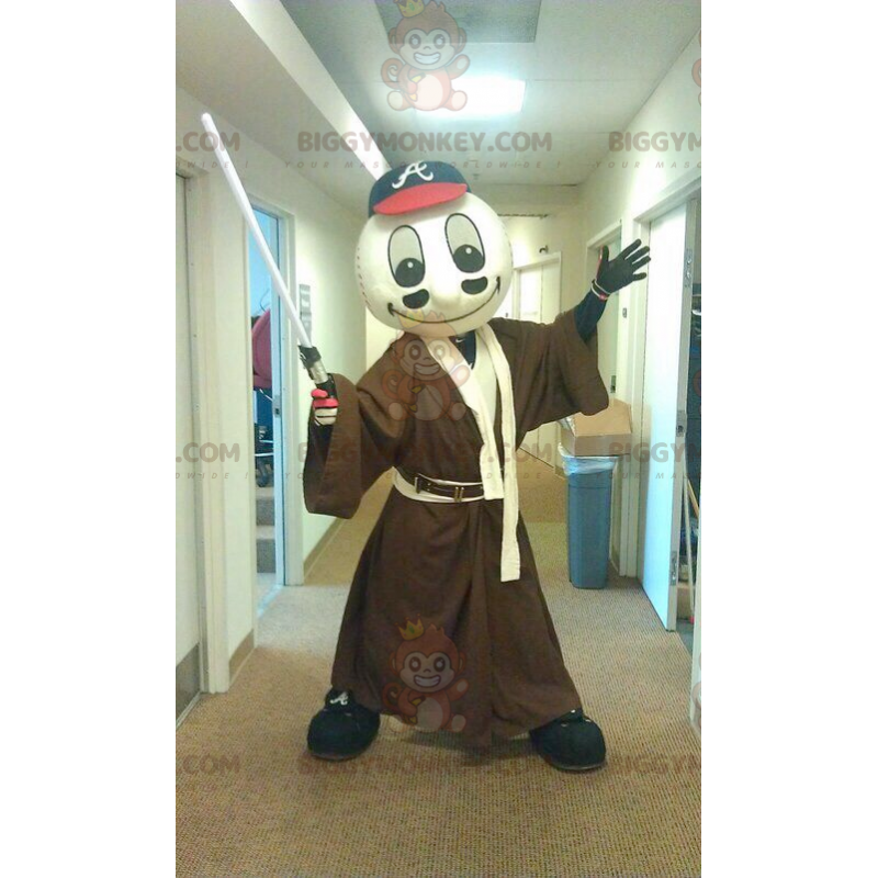 Baseballowy kostium maskotki BIGGYMONKEY™ przebrany za gwiezdne Baseballowy kostium maskotki BIGGYMONKEY™ przebrany za gwiezdne