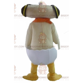 Beige Duck in Eggshell BIGGYMONKEY™ Mascot Costume –