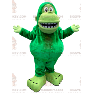 Disfraz de mascota mono verde gigante BIGGYMONKEY™