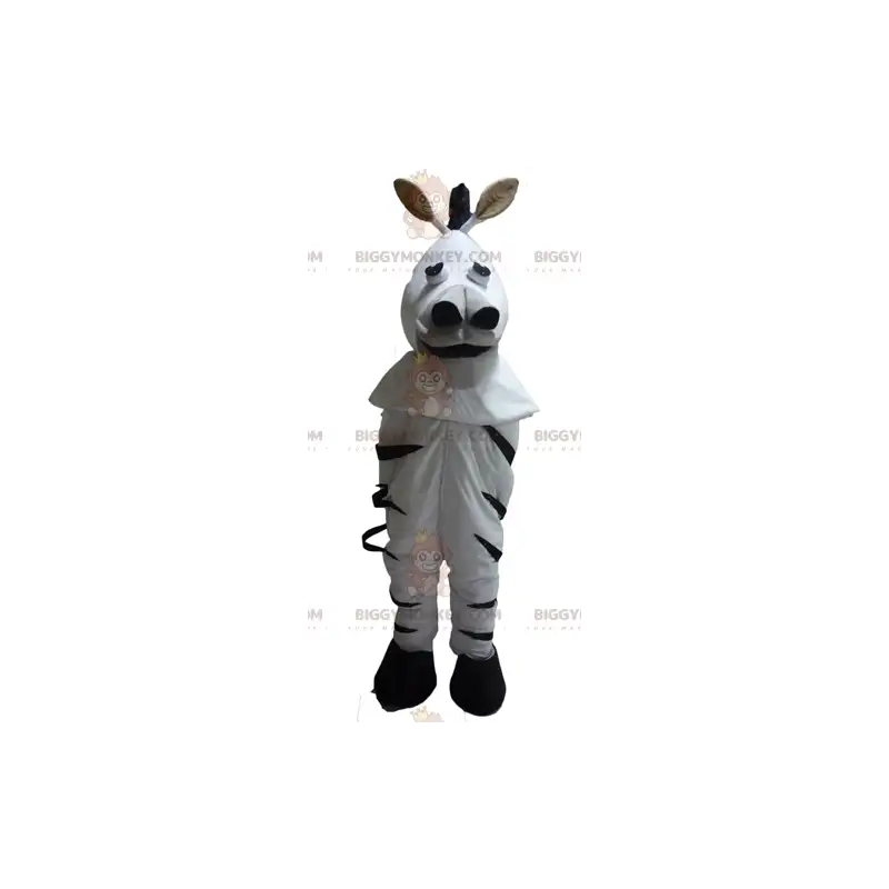 Sehr realistisches schwarz-weißes Zebra BIGGYMONKEY™ Sehr realistisches schwarz-weißes Zebra BIGGYMONKEY™