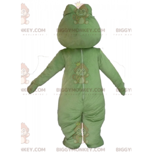 Mycket leende grön groda BIGGYMONKEY™ maskotdräkt - BiggyMonkey
