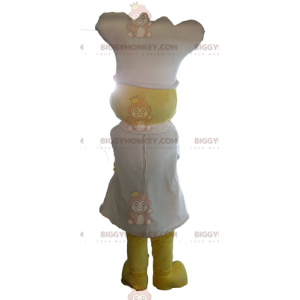 Costume de mascotte BIGGYMONKEY™ de poussin jaune avec un