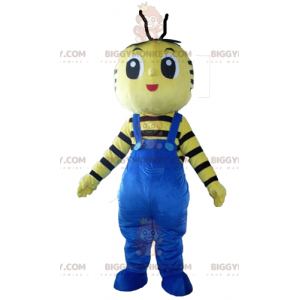 Costume de mascotte BIGGYMONKEY™ d'abeille jaune et noir avec