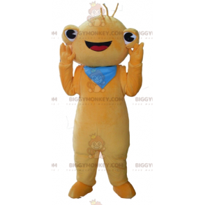 Erittäin hymyilevä oranssi olento sammakko BIGGYMONKEY™