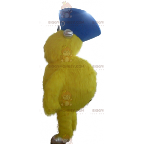 Alle lodne gule monster BIGGYMONKEY™ maskotkostyme med hatt - Monster maskot - BIGGYMONKEY_03046 - BiggyMonkey.com
