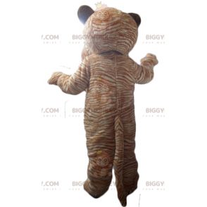 Simpatico e colorato costume da mascotte BIGGYMONKEY™ tigre