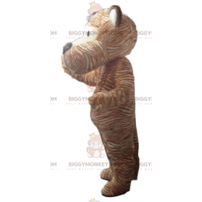 Süßes und farbenfrohes BIGGYMONKEY™-Maskottchen-Kostüm für