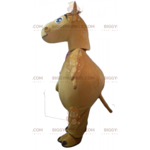 Giant Beige Dromedary Camel BIGGYMONKEY™ Maskotdräkt - Djungeldjur - BIGGYMONKEY_03051 - BiggyMonkey.com