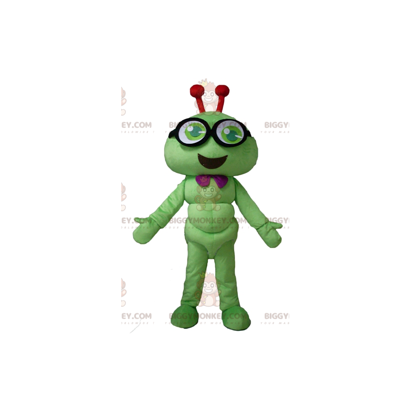 Glimlachend Insect Green Caterpillar BIGGYMONKEY™ Glimlachend Insect Green Caterpillar BIGGYMONKEY™