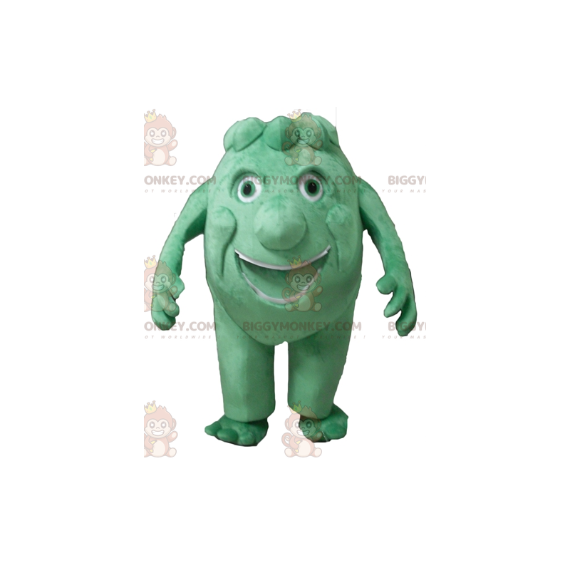 Disfraz de mascota monstruo verde alcachofa gigante