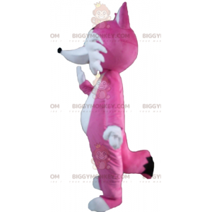 Schattige en flirterige roze en witte vos BIGGYMONKEY™