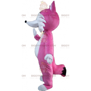 Schattige en flirterige roze en witte vos BIGGYMONKEY™