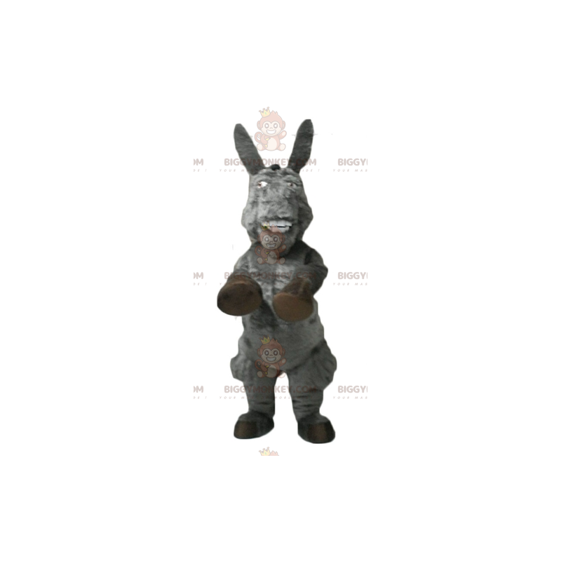 BIGGYMONKEY™ Beroemd Donkey Donkey-mascottekostuum van Shrek