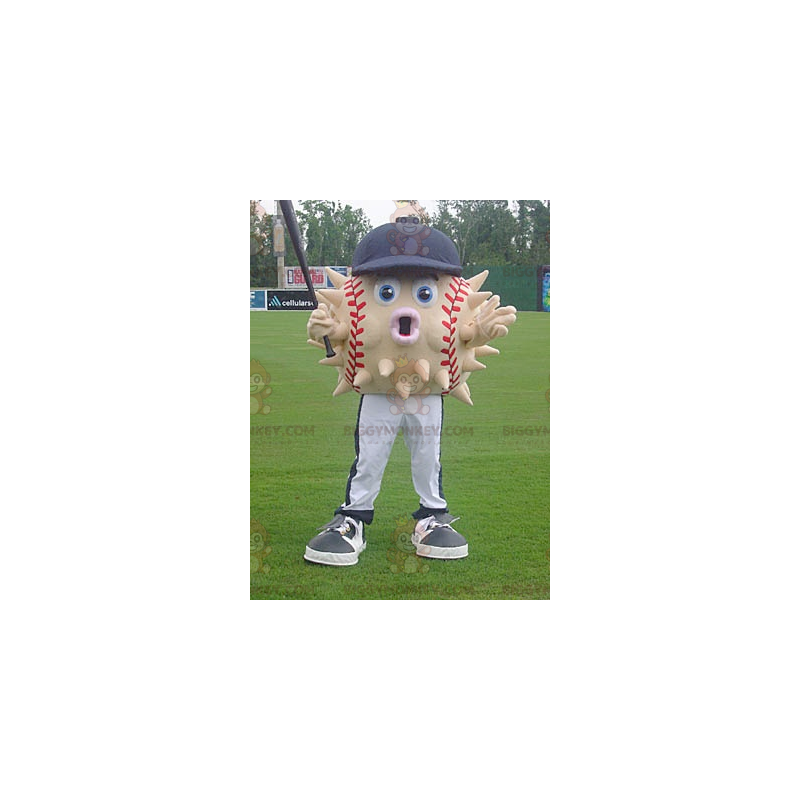 BIGGYMONKEY™ baseballový kostým diodového maskota s čepicí –