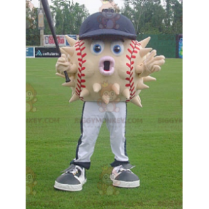 BIGGYMONKEY™ baseball-diodoni-maskottiasu lippalla -