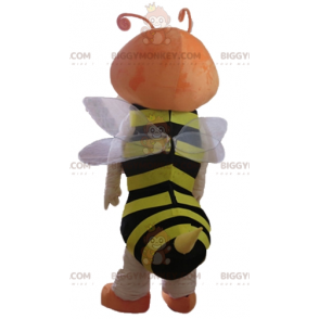 Kostium maskotka w czarno-żółte paski imbirowa pszczoła BIGGYMONKEY™ - Maskotki pszczół - BIGGYMONKEY_03105 - BiggyMonkey.com