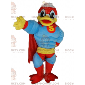 Kostým slavného maskota kačera Donalda BIGGYMONKEY™ oblečený