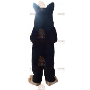 Black and Tan gigantische hond BIGGYMONKEY™ mascottekostuum -