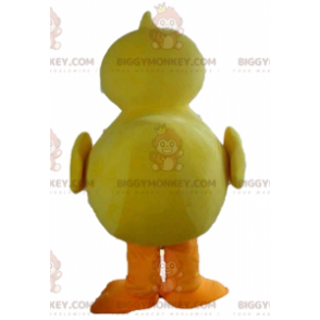 Giant Yellow and Orange Duck Chick BIGGYMONKEY™ Mascot Costume