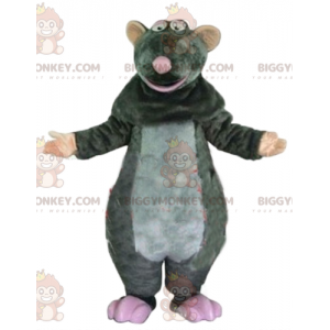 Κοστούμι μασκότ Ratatouille Famous Cartoon Grey Rat