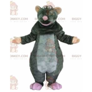 Κοστούμι μασκότ Ratatouille Famous Cartoon Grey Rat BIGGYMONKEY™ - Μασκότ διάσημων χαρακτήρων - BiggyMonkey.com