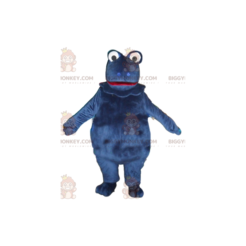 Casimir berømte dinosaur maskot kostume BIGGYMONKEY™ i blå