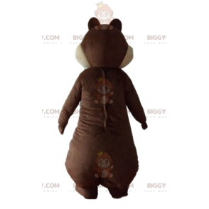 Costume da mascotte BIGGYMONKEY™ con scoiattolo marrone e